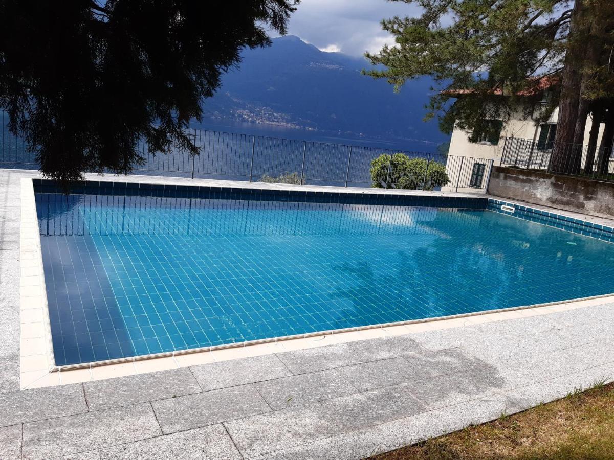 Casa Con Vista Lago A Nesso Bagian luar foto
