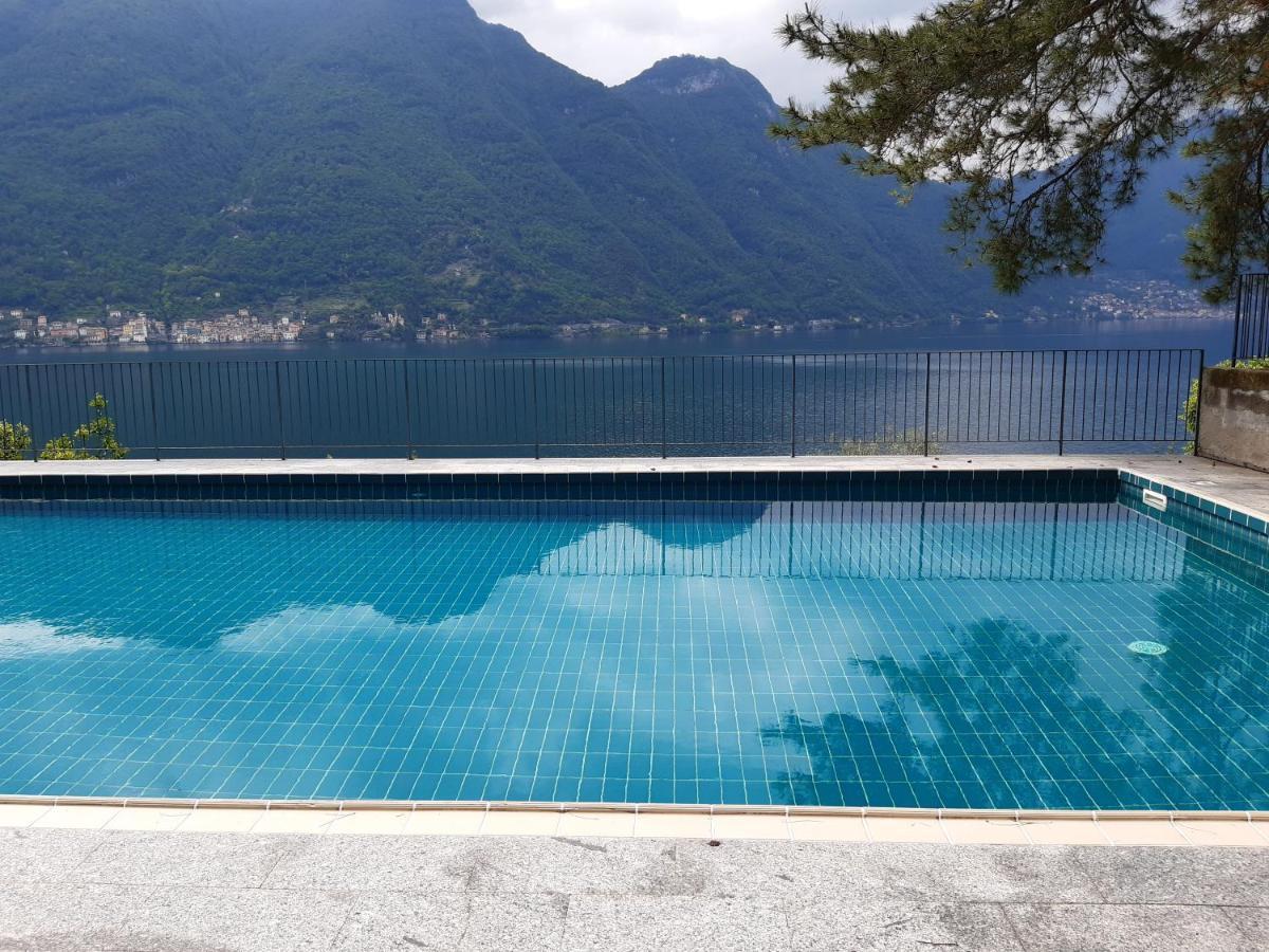Casa Con Vista Lago A Nesso Bagian luar foto