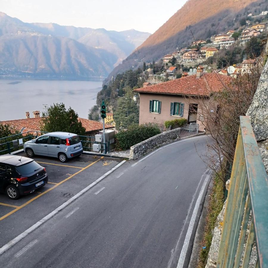 Casa Con Vista Lago A Nesso Bagian luar foto
